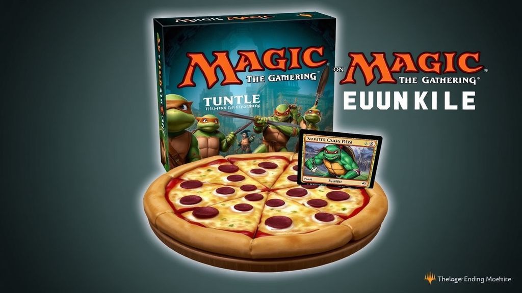 【真香预警】万智牌忍者神龟披萨盒开箱测评！价值150美元的限定礼盒到底值不值得剁手？