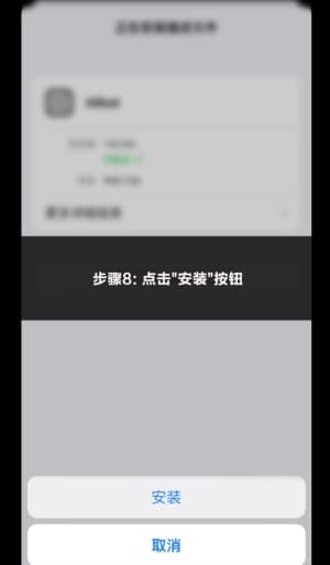欧博ABG iOS版APP安装全流程示意图｜从下载到启用的步骤说明8